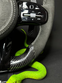 Mercedes AMG Sport Steering Wheel Carbon (LED)