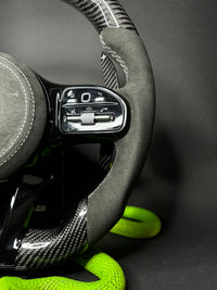 Mercedes AMG Sport Steering Wheel Carbon (LED)