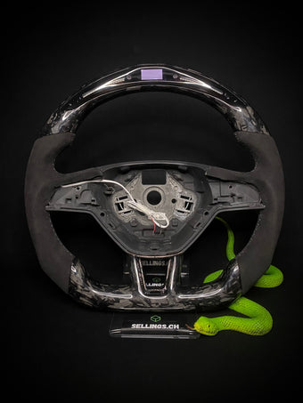 compare product Skoda Sport Steering Wheel Forged Carbon (LED)