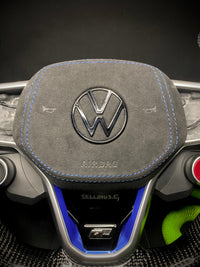 VW Golf 8 Sports Steering Wheel Carbon R8 (LED)