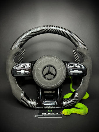 compare product Mercedes AMG Carbon Sport Steering Wheel (Upgrade to Facelift)