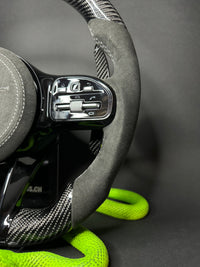Mercedes AMG Sport Steering Wheel Carbon (LED)