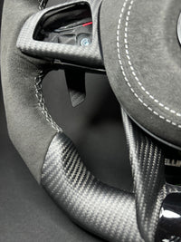 Mercedes AMG Sport Steering Wheel Carbon Matt (LED)