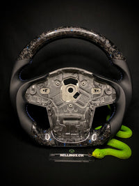 Toyota Supra Sports Steering Wheel Forged Carbon Color Splitter