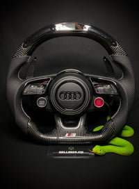 Audi Sport Steering Wheel Carbon (LED)