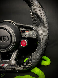 Audi Sport Steering Wheel Carbon (LED)