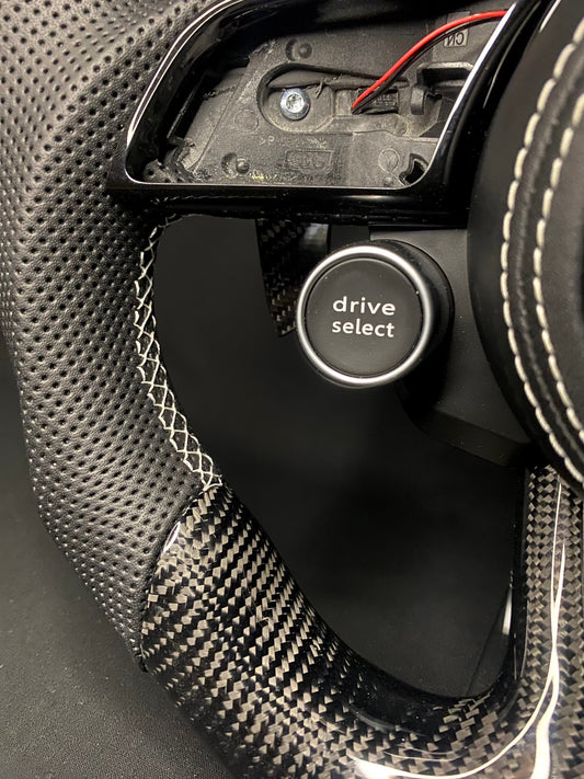 Audi Sport Steering Wheel Carbon (LED)