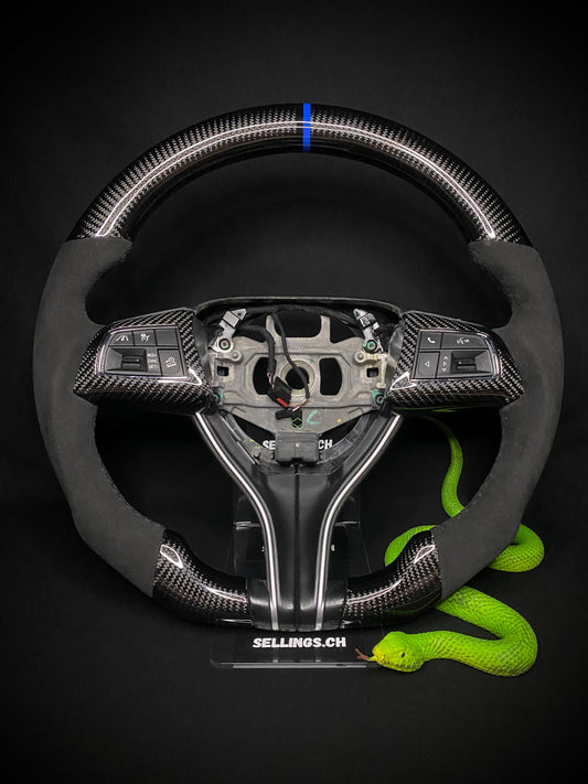 Maserati Carbon Sport Steering Wheel (LED)