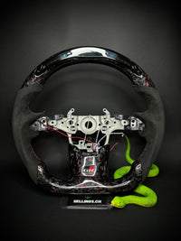 Toyota Yaris GR Sport Steering Wheel Forged Carbon Color Splitter (LED)