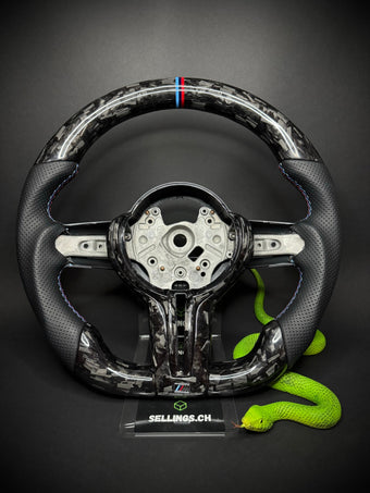 compare product BMW Sport Steering Wheel Forged Carbon F-Series