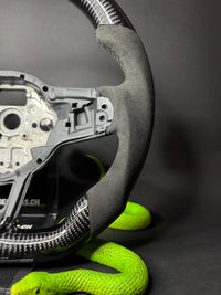 VW Golf 7/7.5 Carbon Sports Steering Wheel