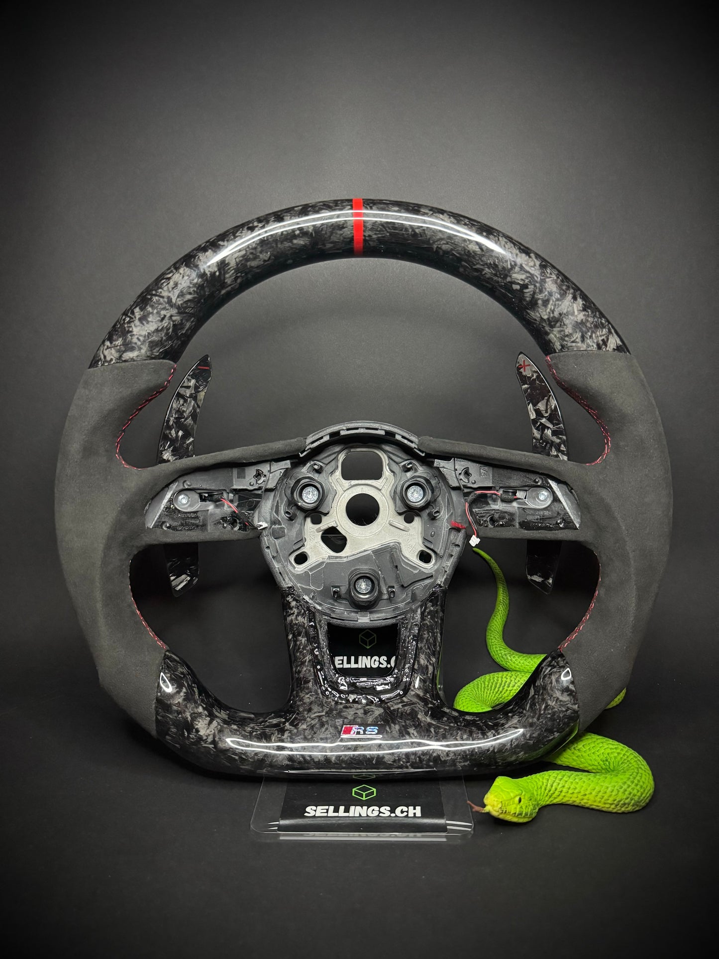 Audi Sport Steering Wheel Forged Carbon