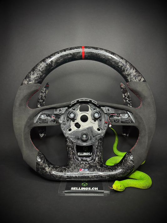 Audi Sport Steering Wheel Forged Carbon