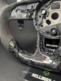 Audi Sport Steering Wheel Forged Carbon