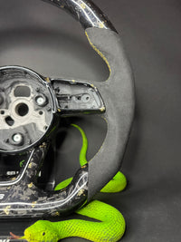 Audi Sport Steering Wheel Forged Carbon Color Splitter