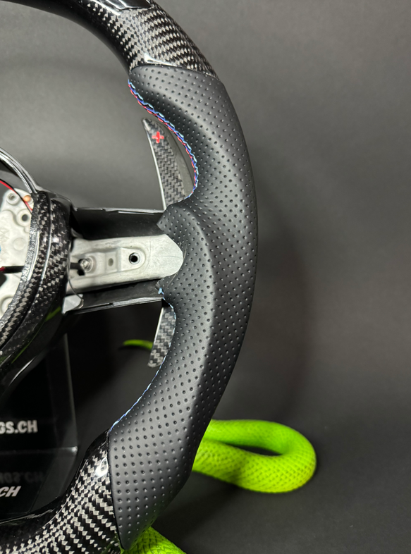 BMW Sport Steering Wheel Carbon LED F-Series